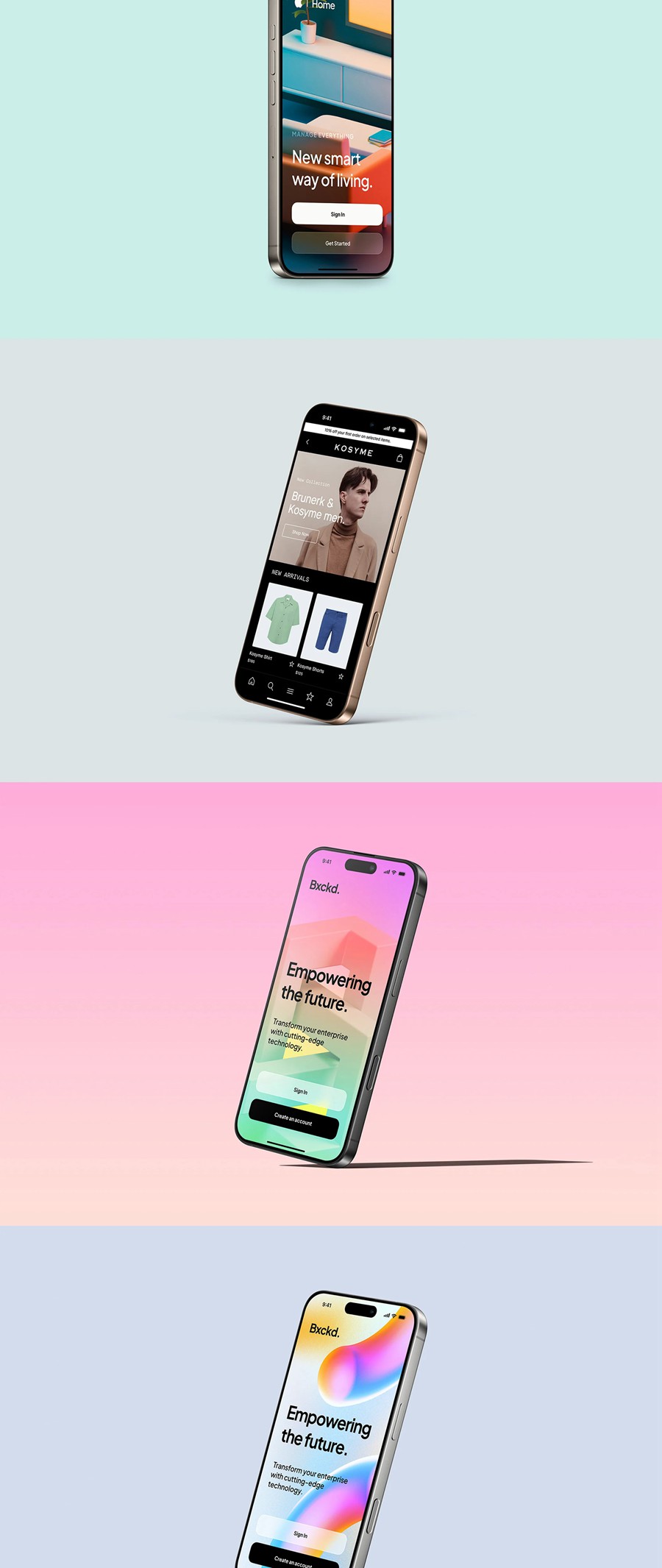 24款钛金属苹果iPhone 16 Pro手机UI广告设计展示贴图PSD样机MOCKUP模板 iPhone 16 Pro – 24 Mockups Scenes 样机素材 第19张