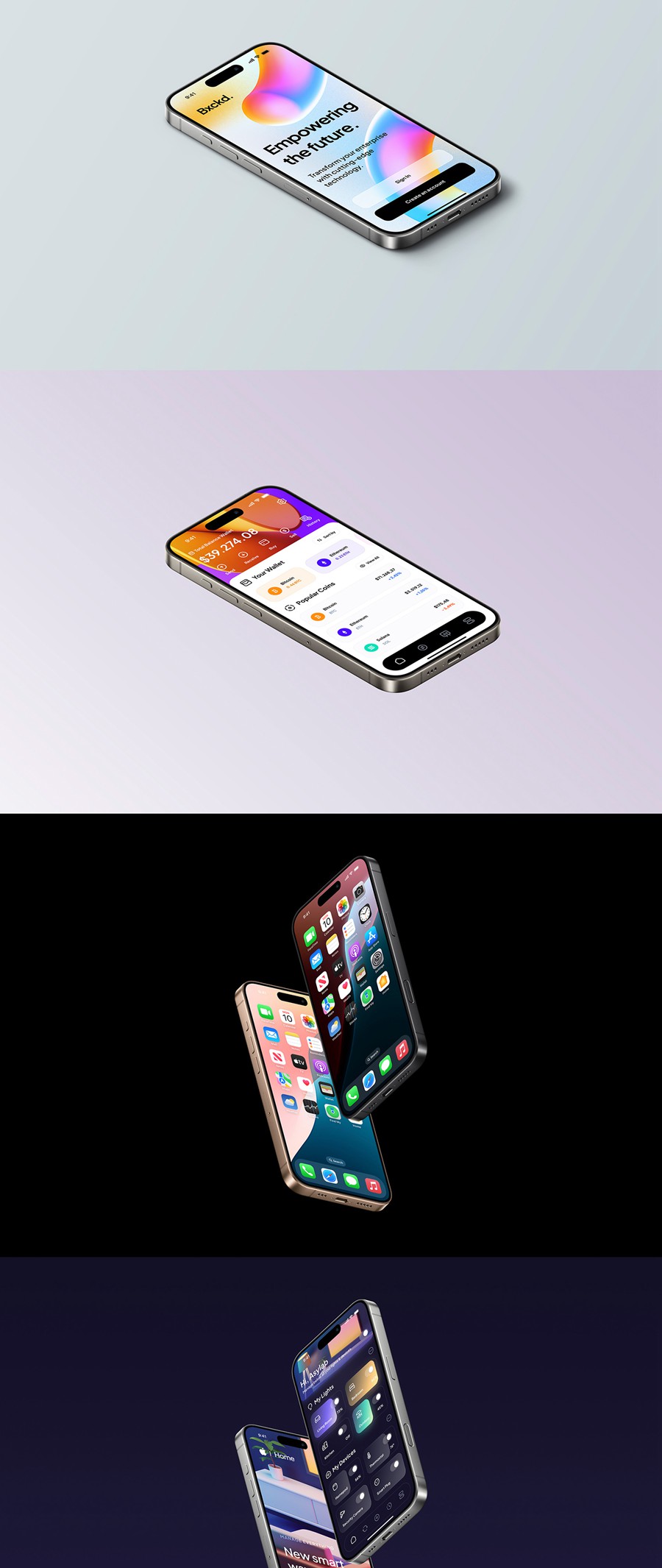 24款钛金属苹果iPhone 16 Pro手机UI广告设计展示贴图PSD样机MOCKUP模板 iPhone 16 Pro – 24 Mockups Scenes 样机素材 第17张