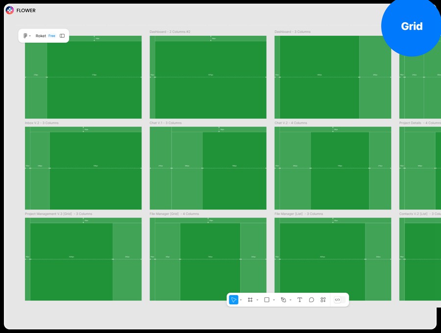 110+屏电子商务商城销售数据统计仪表盘web ui界面设计figma模板套件 CRM Dashboard UX UI Kit APP UI 第7张