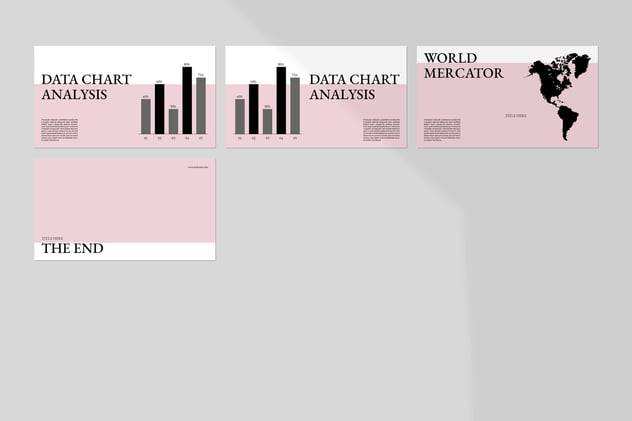 现代极简品牌营销策划演示文稿设计ppt模版 Minimal & Clean Powerpoint Presentation , 第4张