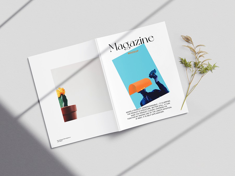 Magazine Mockup Bundle 80多个摄影后期照片杂志画册打印样机模型设计套装包Photoshop模板 , 第2张