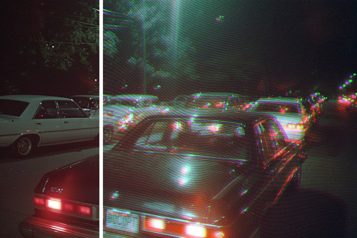 复古故障错位条纹失真照片效果ps特效滤镜样机 Vintage Tape Photo Effect , 第6张