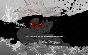 SNAKE - 10k Editing Pack 8GB+漫剪素材合集/100+视频叠加/AE项目文件/AE预设/150+SFX音效