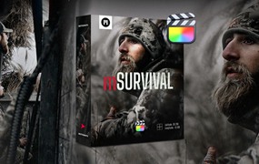 MotionVFX - mSurvival 86款顶级户外探险徒步极限运动、视频效果、转场过渡、排版动画、镜头运动、LUT预设FCPX插件