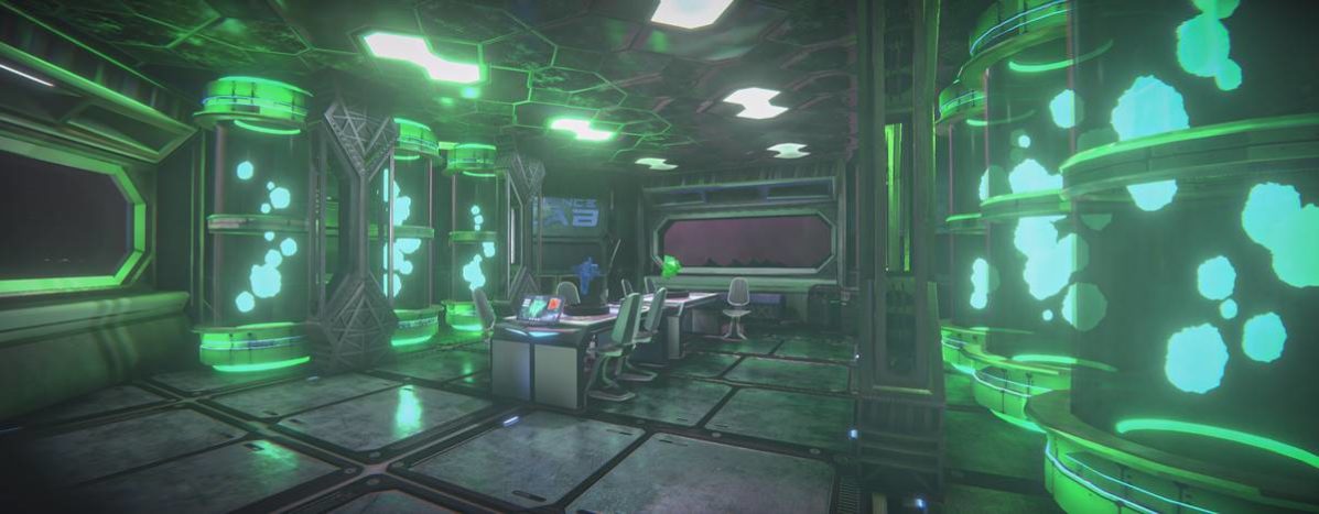 未来科幻太空基地空间站3D模型Unity素材 SciFi Space Station Heavy v1.1.1 , 第10张