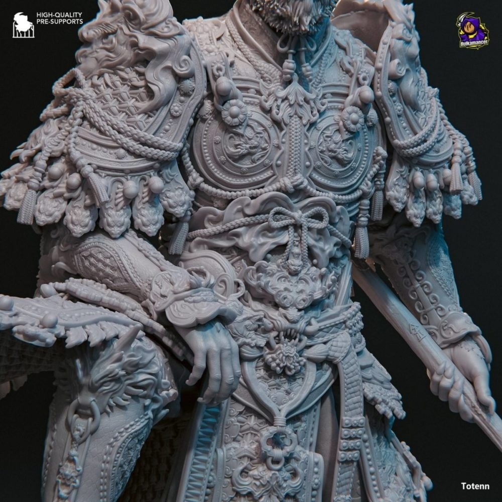 黑神话悟空3D打印模型MTL格式素材 Bulkamancer – Destined One – Black Myth Wukong – 3D Print Model , 第13张