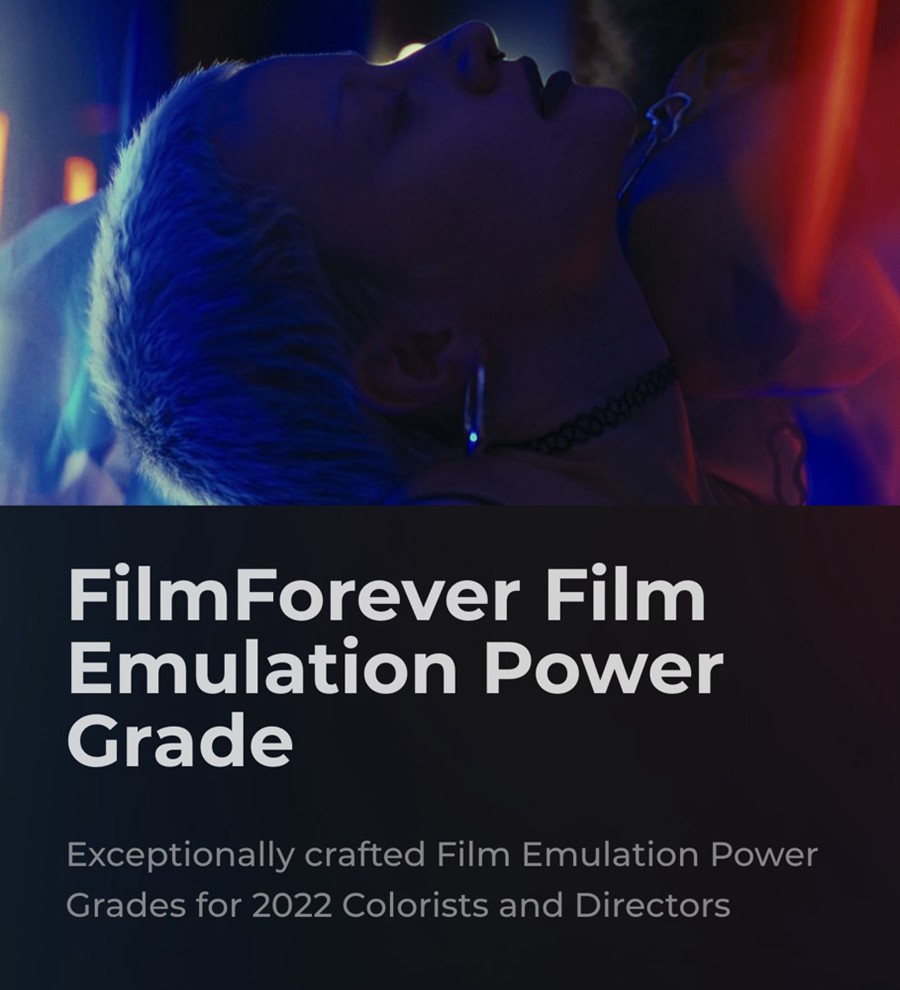 达芬奇Davinci Resolve电影胶片模拟PowerGrade颜色分级 - FilmForever™ Film Emulation Power Grade 2022 (Updated) 插件预设 第2张