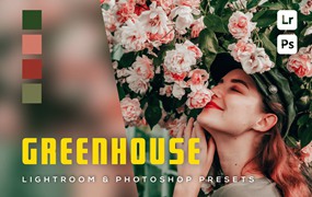 6组暖色调旅行电影婚礼摄影照片Lightroom and Photoshop预设 6 Greenhouse Lightroom and Photoshop Presets