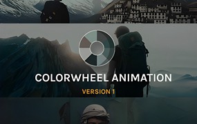 全新创意级高级感色轮动画演示效果动画Premiere Pro预设 Colorwheel Animation V1 – Filmspace