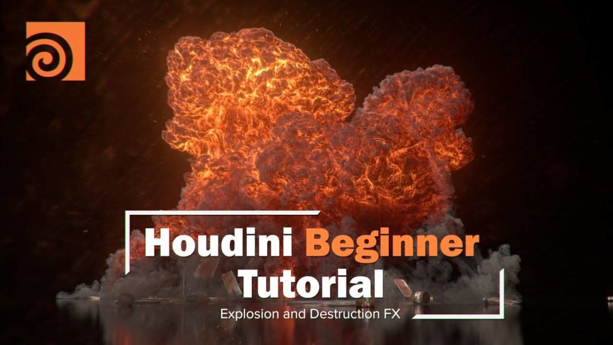 Houdini创建爆炸破坏电影特效视频教程 中英文字幕 Houdini Explosion and Destruction | Introduction Course , 第1张