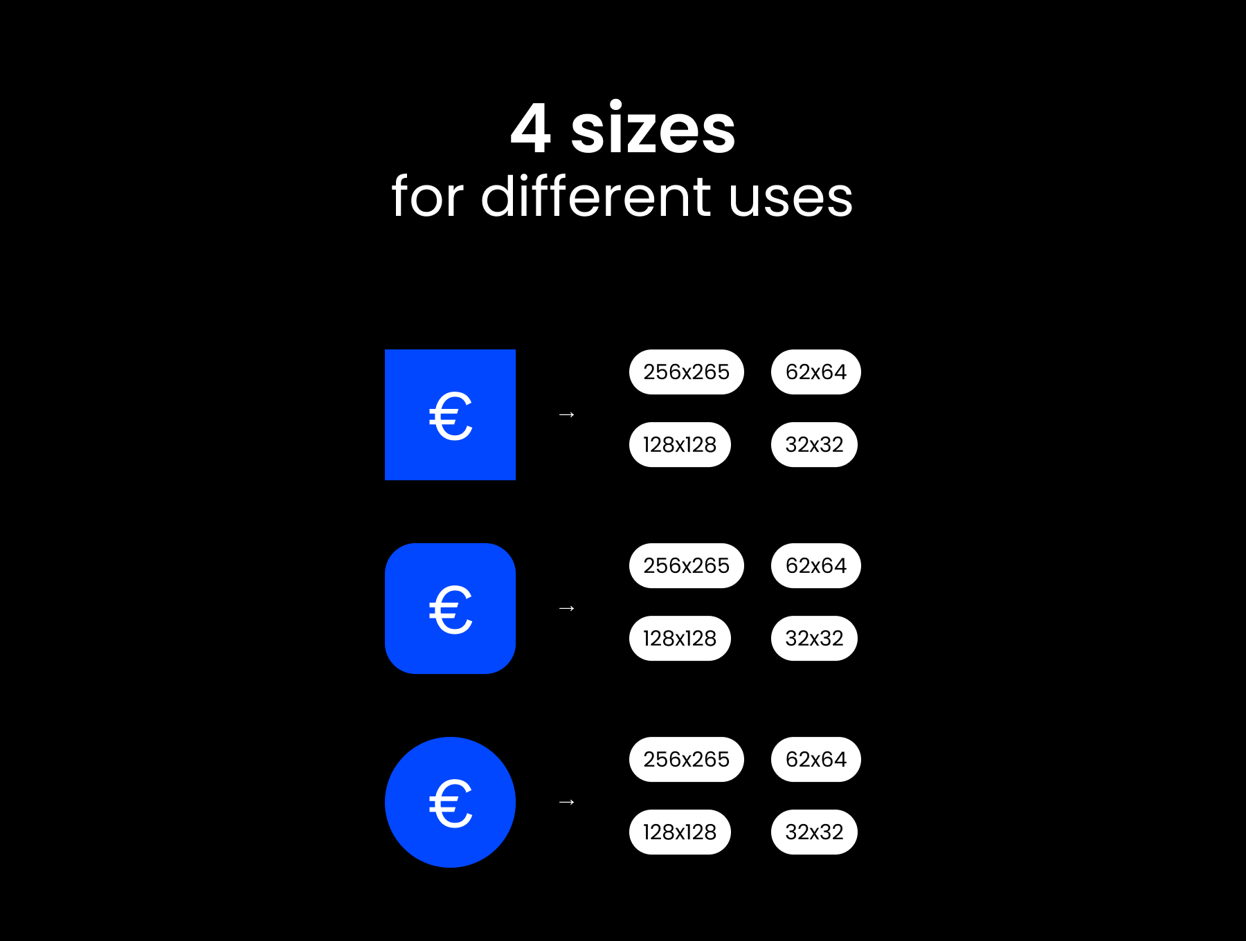 270+款时尚加密货币虚拟货币符号图标设计Figma/PNG/AI格式素材 Currency Icons: Crypto and Fiat , 第4张