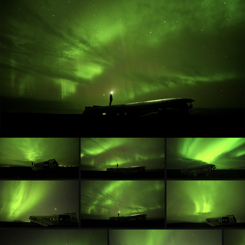 Artlist 4K ProRes超高清冰岛北极光延时视频素材 Icelandic Northern Lights , 第1张