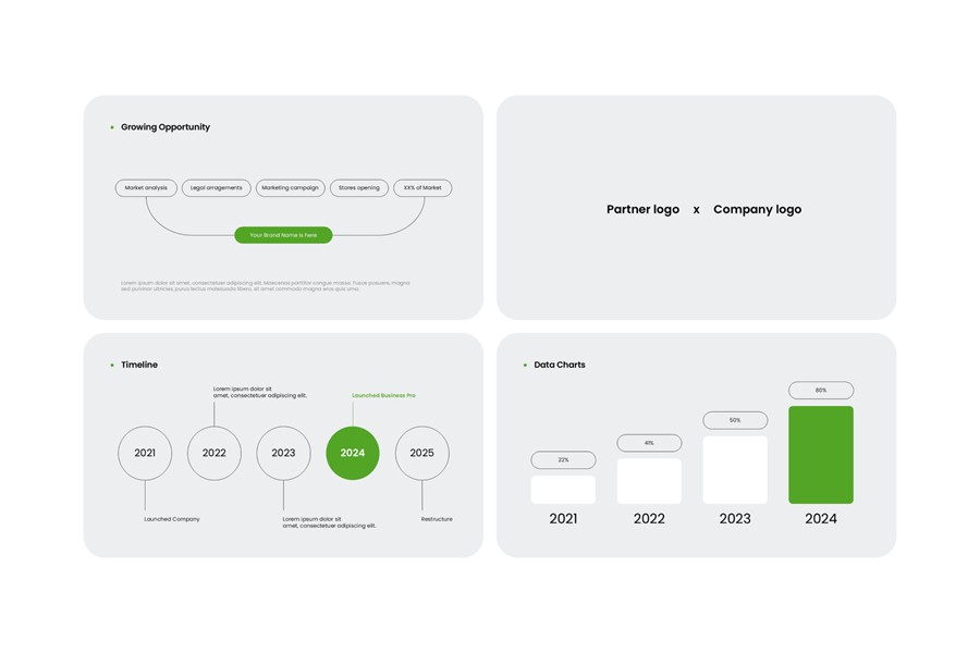 50+项目策划提案年度报表简报图文排版设计PPT/Keynote模板素材 S1mple Presentation Template , 第8张