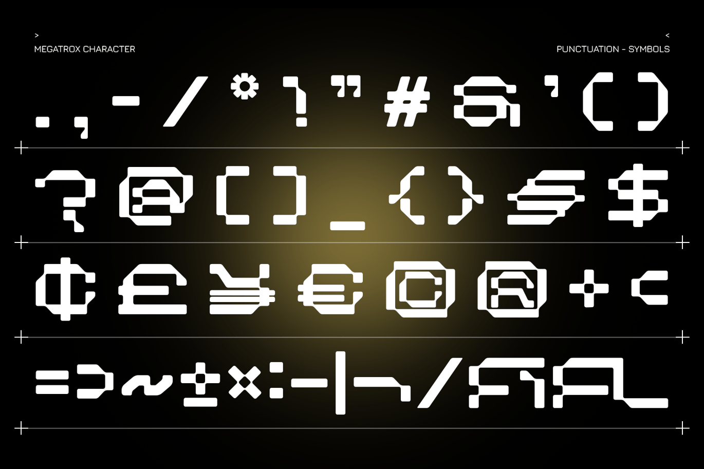 未来科幻机甲品牌电影海报徽标设计无衬线英文字体安装包 Megatrox – Mecha Font , 第3张