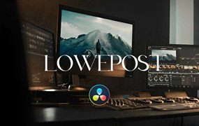 大师课程：LOWEPOST专业级达芬奇电影色彩分级、声音、剪辑、VFX后期编辑系列课程合集