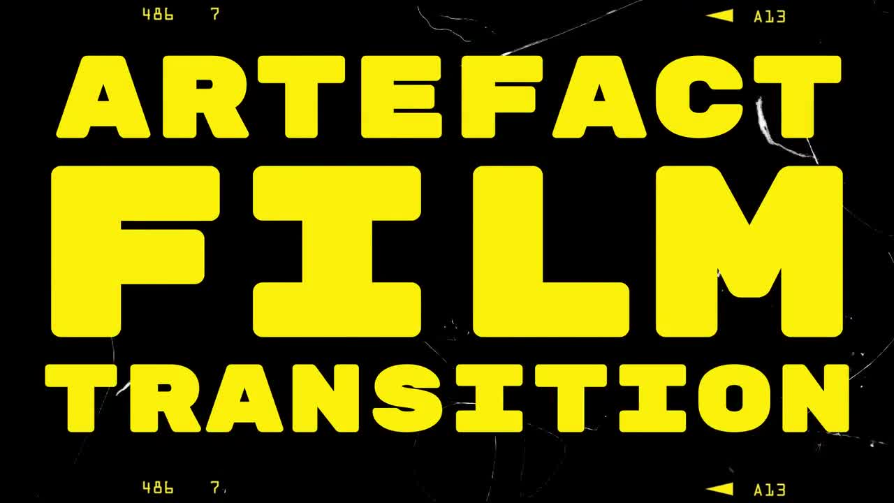 AE模板：20个电影胶片伪影特效转场AE模板 Film Artefact Transitions , 第1张