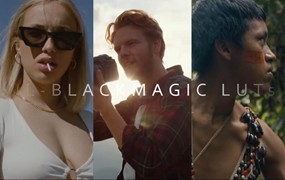 Pixflow - CL-BlackMagic Lut Pack 高品质重现BlackMagic专业电影机风格色彩分级LUT调色预设