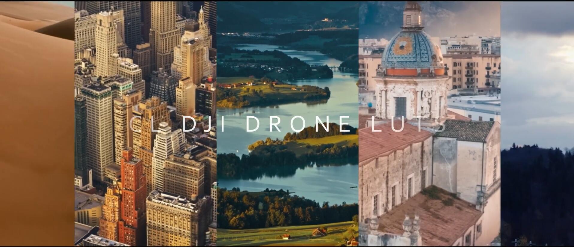 Pixflow - CL-DJI Drone LUTs 120个大疆Drone无人机相机航拍电影级镜头LUT调色预设 , 第2张