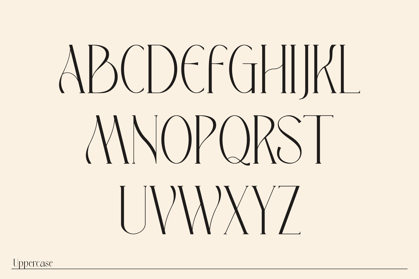 时尚优雅杂志包装婚礼请柬设计衬线英文字体安装包 Peskia – Variable Font Family , 第2张