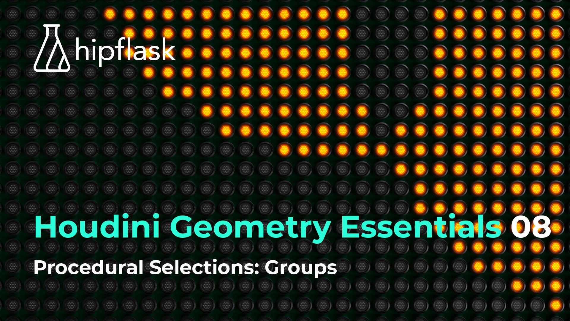 Hipflask Houdini基本几何节点使用全面教学基础教程8套 中英文文字幕Hipflask – Houdini The Geometry Essentials Collection , 第9张