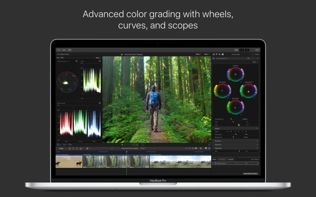 苹果Apple出品视频编辑管理软件 Final Cut Pro 11.0.1 MacOS , 第1张