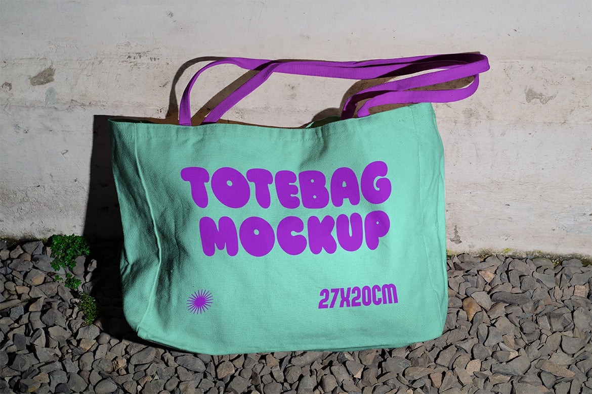 都市风手提袋帆布袋vi设计展现贴图psd样机模板素材Tote Bag Mockup – VOL 2 , 第3张